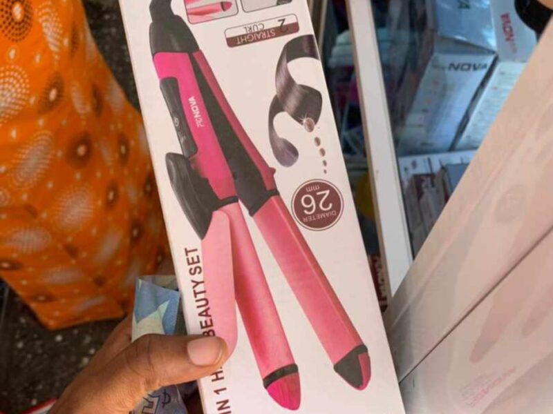 2 in 1 straightener and curler