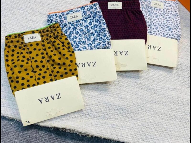 Quality cotton zara boxers available