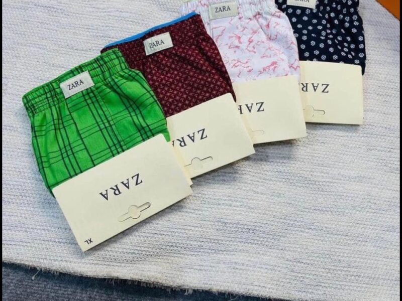 Quality cotton zara boxers available