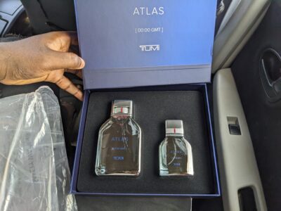 Tumi Atlas Perfumes 100ml (3.4oz) and 30ml (1.0oz)
